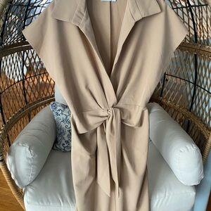 ASOS Tan Midi Dress